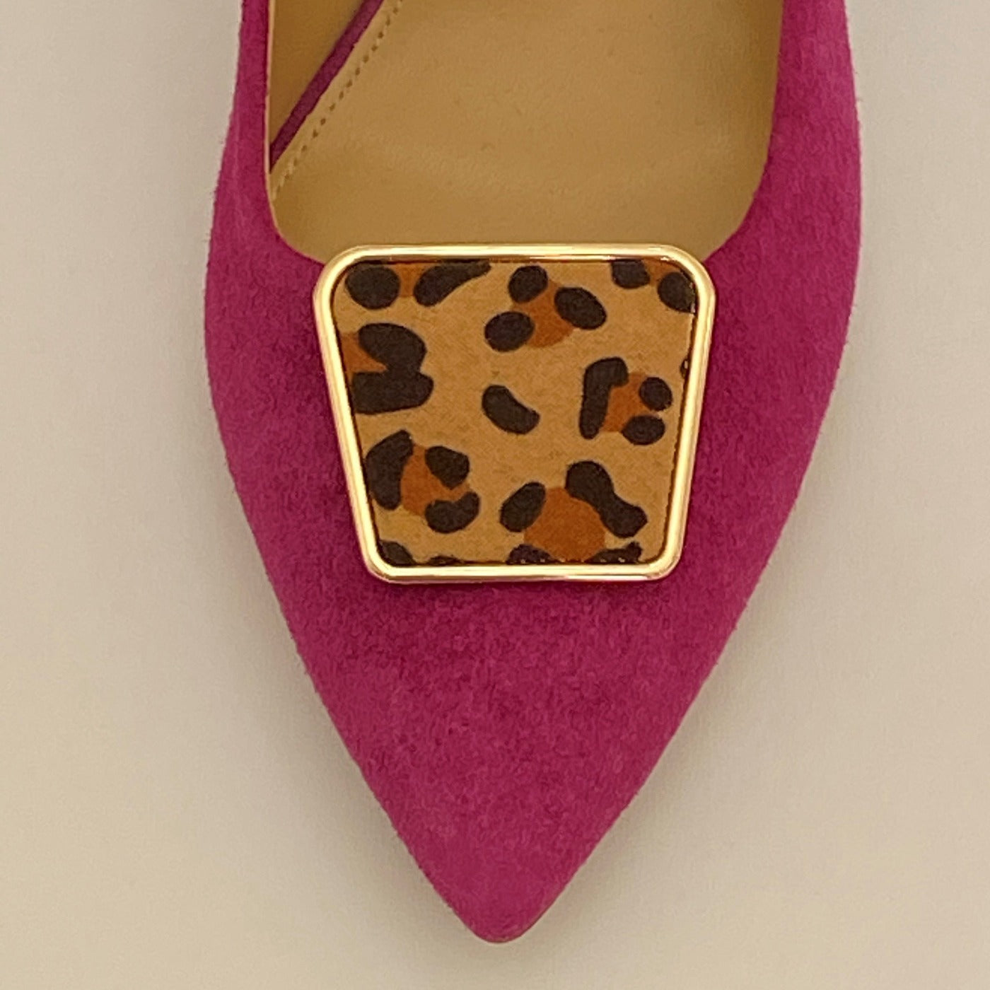 Leopard print best sale shoe clips