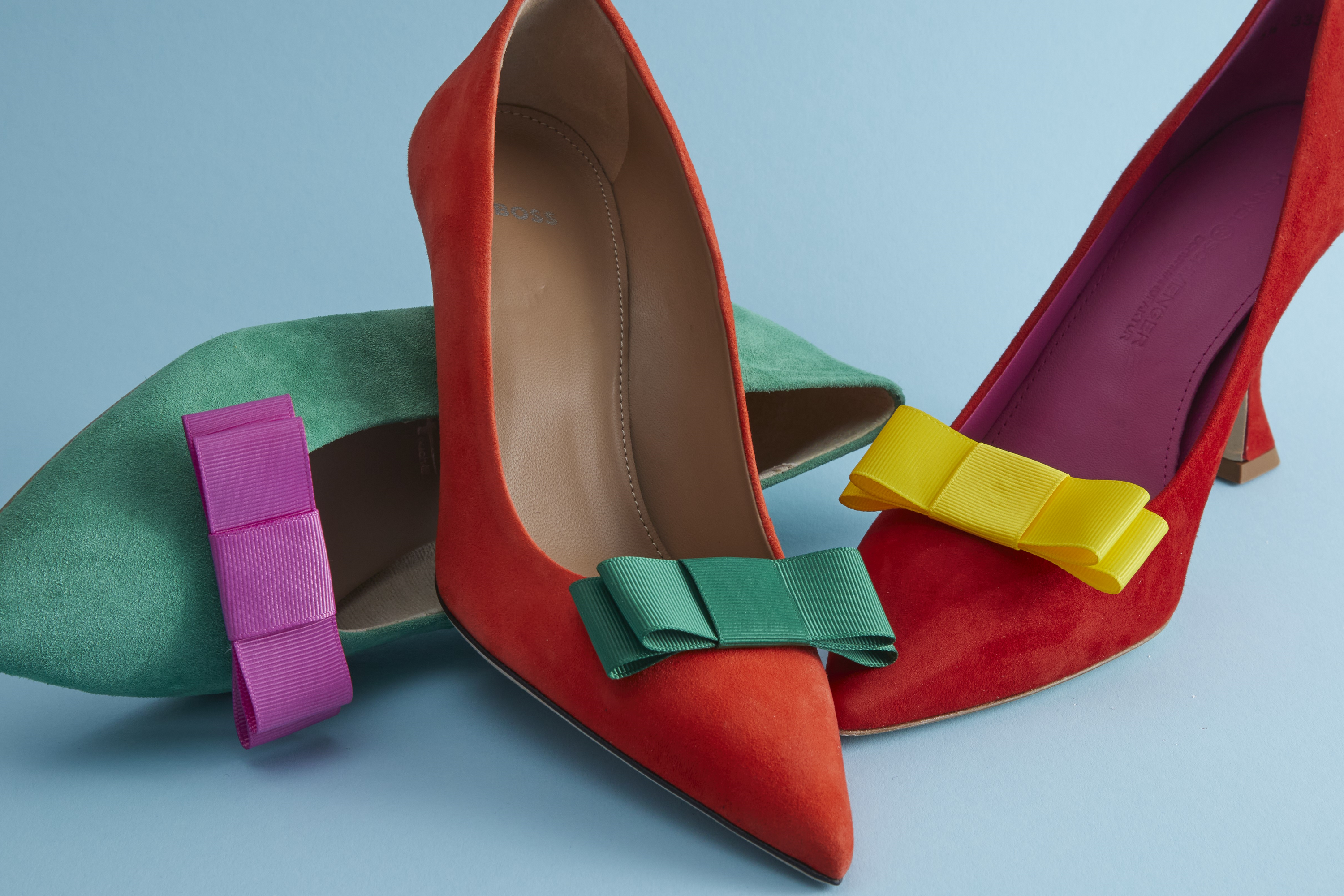 Schuhclips Schleifen viele Farben für jeden Schuh geeignet